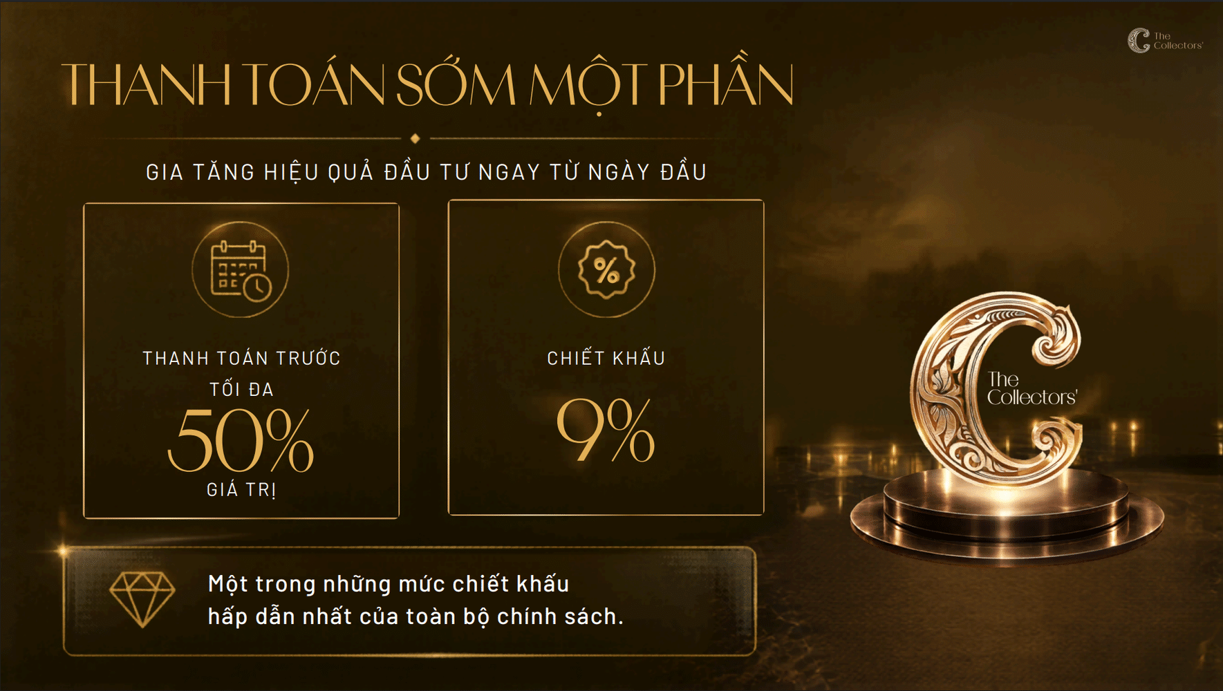 Thanh toán sớm 1 phần