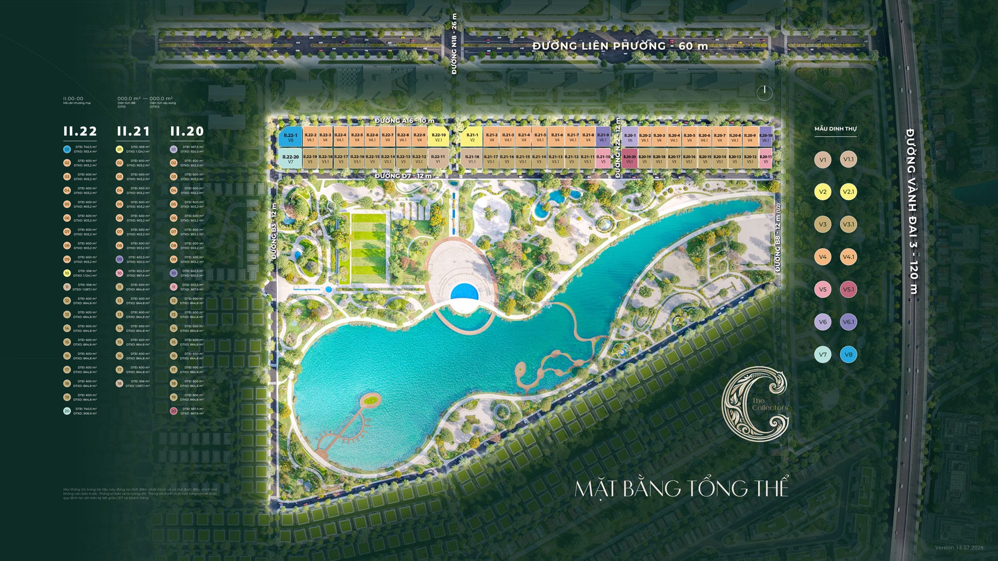 Mặt Bằng dự án The Collectors'