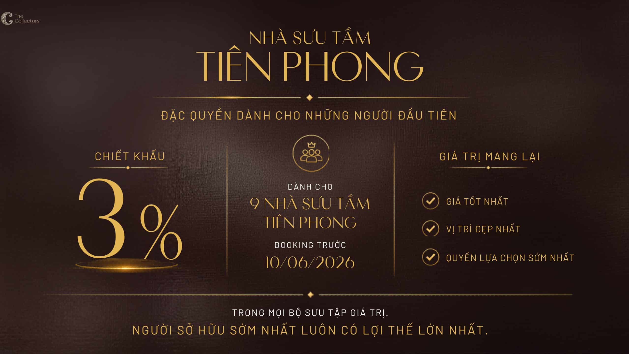 Chính sách dành cho 9 Nhà Sưu Tầm Tiên Phong