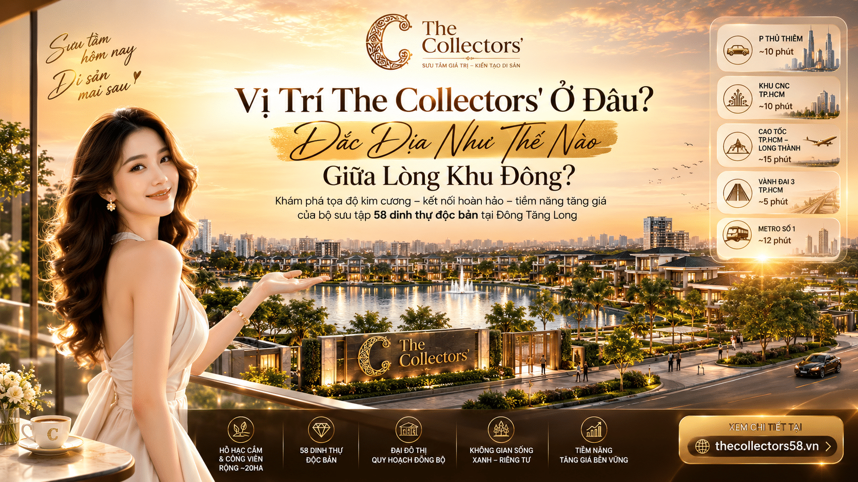 Vị trí dự án The Collectors' ở đâu? Có thuận tiện không?