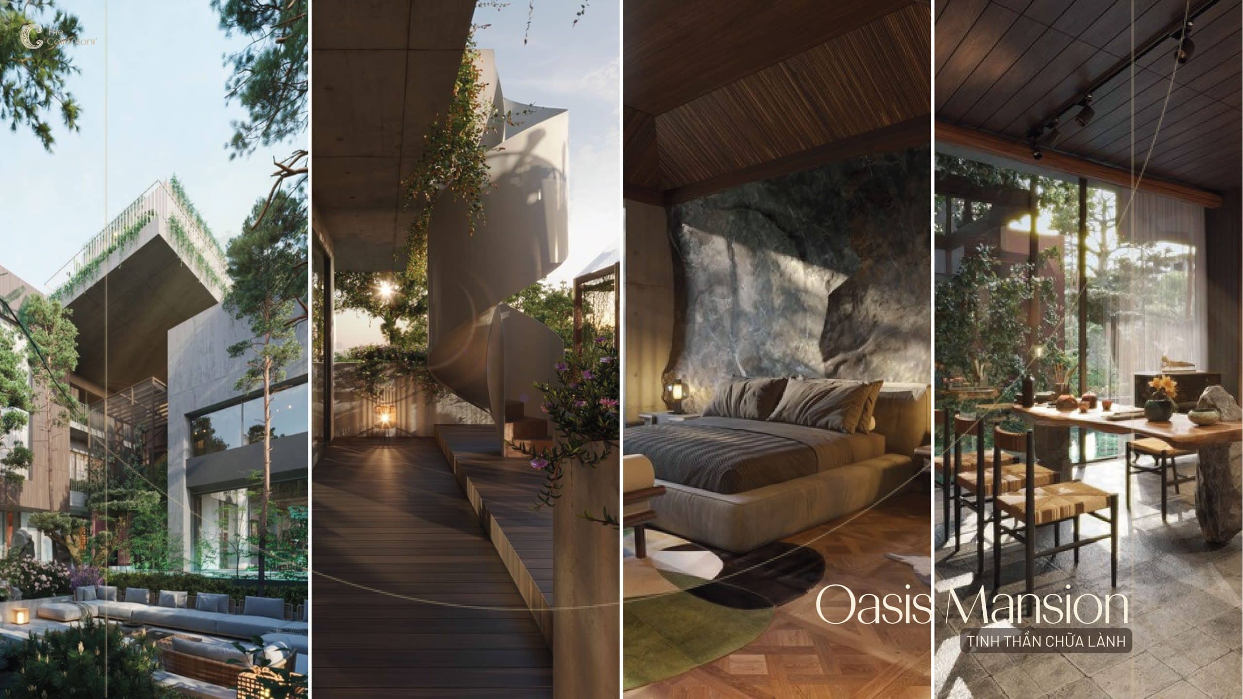 Oasis Mansion – Ngôi nhà như một không gian phục hồi năng lượng