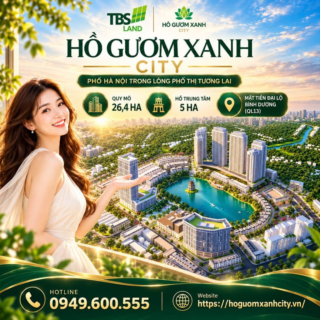 Dự án Hồ Gươm Xanh Thuận An Bình Dương - Chủ đầu tư TBSLand